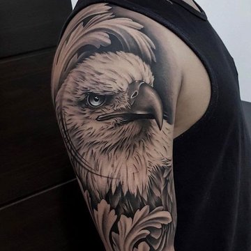 татуировка на Орел