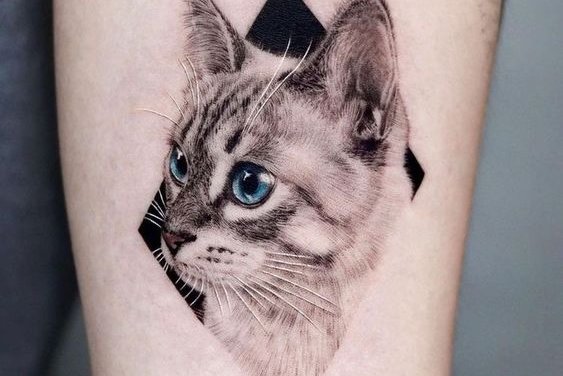значението на татуировка Котарак