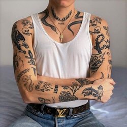 Татуси ръкав за мъже