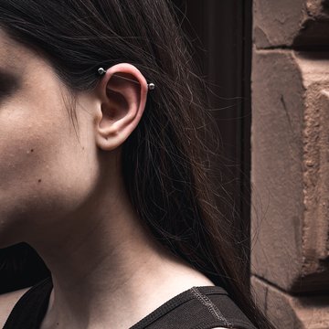 индустриал пиърсинг зарастване