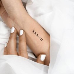 Татуировка на китката