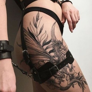 Татуировки с дракон значение