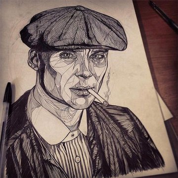 Скици на татуировки "Героите от сериала"