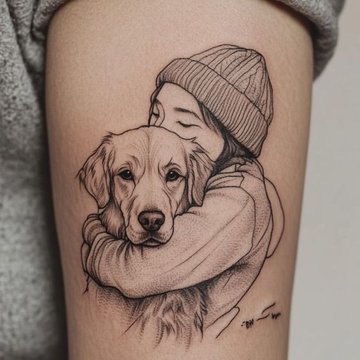татуировки с кучета
