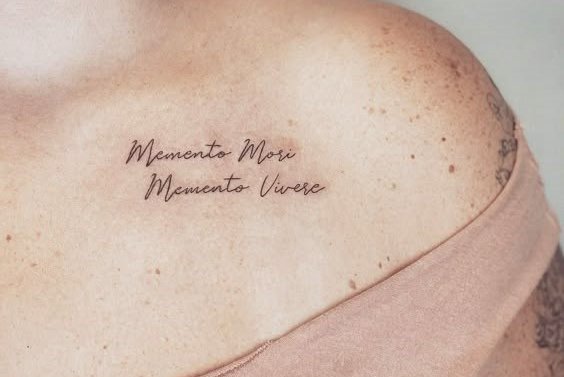 татуировки Memento Mori