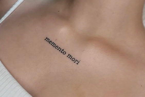 татуировки Memento Mori