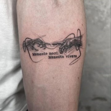 татуировки Memento Mori
