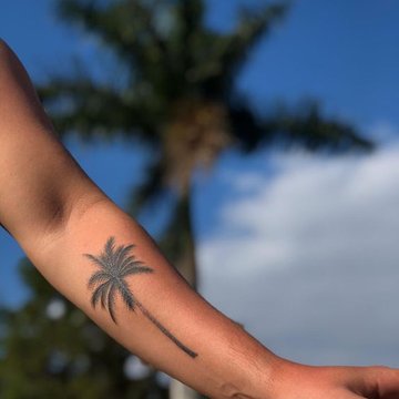 Татуировка на Палмово дърво