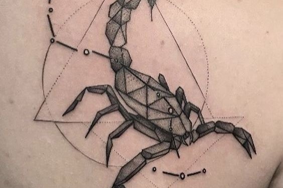 Татуировка на скорпион